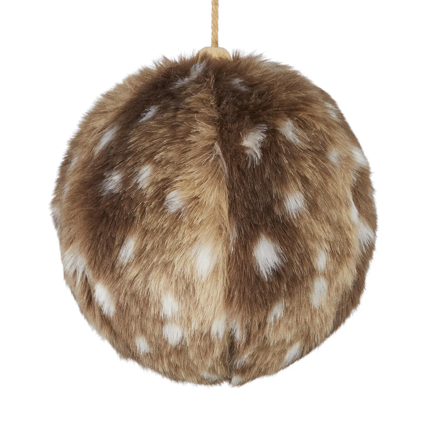 Best The Jolly Christmas Shop Raz 5" Fawn Faux Fur Christmas Ornament 4116374