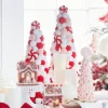 Discount The Jolly Christmas Shop Raz 17.75" Felt Pink Peppermint Christmas Tree Figures 4316147