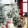 Online The Jolly Christmas Shop Raz 3' Flocked Tree In Burlap Bag Christmas Decoration 4222750