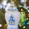 Best The Jolly Christmas Shop Raz 5.25" Ginger Jar Glass Christmas Ornament 4252868