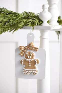 Best The Jolly Christmas Shop Raz 7.75" Gingerbread Cookie Cutting Board Christmas Ornament 4416387