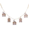 New The Jolly Christmas Shop Raz 4' Gingerbread House Beaded Christmas Tree Garland G4406642