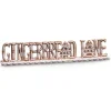 Online The Jolly Christmas Shop Raz 20" Gingerbread Lane Cut Out Christmas Sign Decoration 4416262