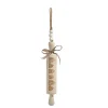 New The Jolly Christmas Shop Raz 10" Gingerbread Rolling Pin Christmas Ornament 4421342