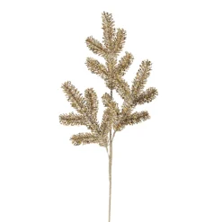 Online The Jolly Christmas Shop Raz 30" Glittered Champagne Pine Christmas Tree Spray F4441725