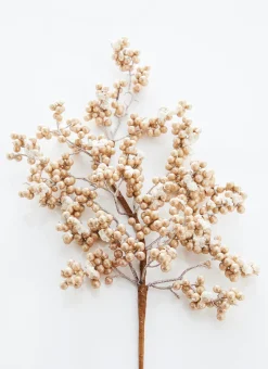 Hot The Jolly Christmas Shop Raz 32" Gold Berry Cluster Christmas Tree Spray F4202336