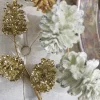 Discount The Jolly Christmas Shop Raz 19.25" Gold Glittered Pinecone Christmas Tree Spray F4206704