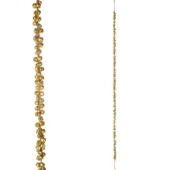 Clearance The Jolly Christmas Shop Raz 4' Gold Jingle Bell Christmas Tree Garland G4306709