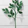 Online The Jolly Christmas Shop Raz 29" Green Glittered Holly Leaf Christmas Tree Spray F4441711
