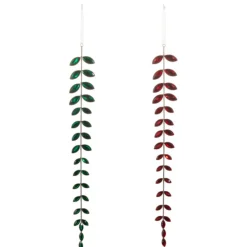 Sale The Jolly Christmas Shop Raz 18" Green Or Red Jeweled Drop Christmas Ornament