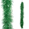 Discount The Jolly Christmas Shop Raz 6' Green Tinsel Christmas Garland G4402266