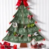 The Jolly Christmas Shop Raz 32" Hanging Christmas Tree Advent Calendar Decoration 4416140