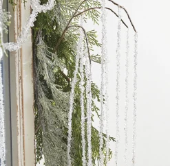 Sale The Jolly Christmas Shop Raz 50" Hanging Crystal Brach Christmas Tree Pick F4017568