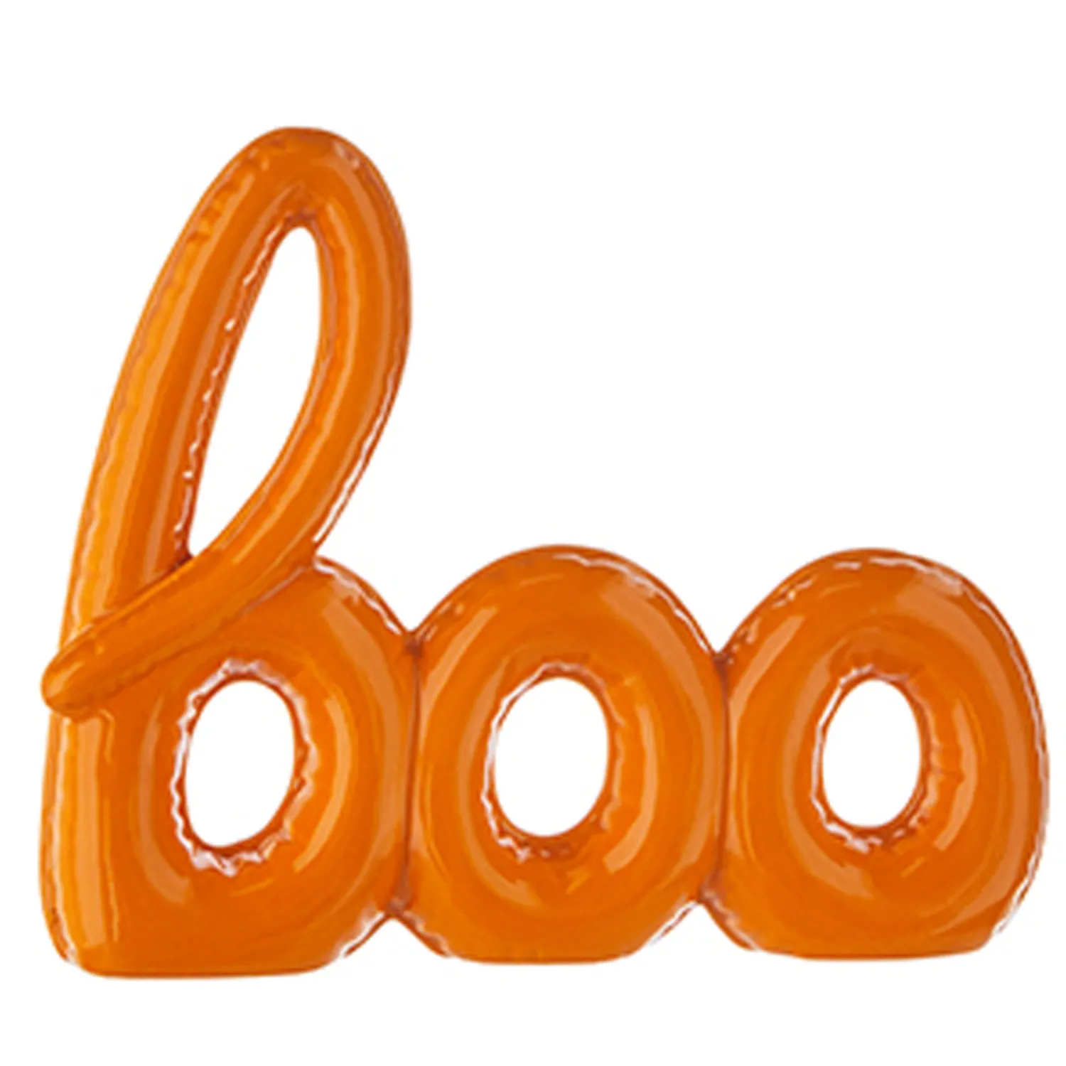 Outlet The Jolly Christmas Shop Raz 8.75" High Shine Art Word Boo Or Eek Halloween Decoration 4209881