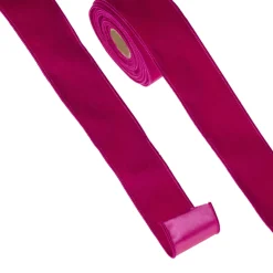Clearance The Jolly Christmas Shop Raz 2.5" Hot Pink Velvet Wired Christmas Ribbon R4371814