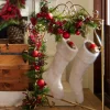 Outlet The Jolly Christmas Shop Raz 6' Iced Berry And Ornament Christmas Garland G4302481