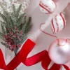 Clearance The Jolly Christmas Shop Raz 23" Iced Cedar And Berry Christmas Tree Spray F4317565