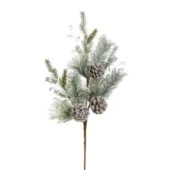 Online The Jolly Christmas Shop Raz 24.5" Iced Pine And Pinecone Christmas Tree Spray F4406679