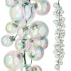 The Jolly Christmas Shop Raz 4' Iridescent Ball Ornament Christmas Garland G4232700