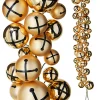 Clearance The Jolly Christmas Shop Raz 4' Jingle Bell Ball Ornament Christmas Garland G4232802
