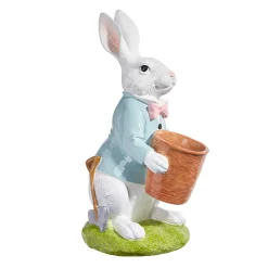 Online The Jolly Christmas Shop Raz 18" Large Bunny With Pot Easter Decoration 4309840