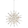 Online The Jolly Christmas Shop Raz 7.5" Large Jeweled Silver Snowflake Christmas Ornament 4403602