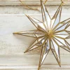 Discount The Jolly Christmas Shop Raz 15" Large Mirrored Gold Star Christmas Ornament 4116140