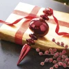 New The Jolly Christmas Shop Raz 12.5" Large Red Finial Glass Christmas Ornament 4222885