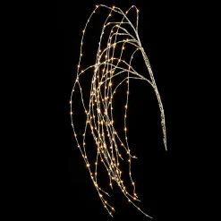 The Jolly Christmas Shop Raz 58" LED Lighted Silver Cascading Lighted Christmas Tree Branch Decoration L4037020