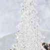 Discount The Jolly Christmas Shop Raz 12.5" LED Lighted Tree With Swirling Glitter Water Globe Christmas Decoration 4119048