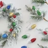 New The Jolly Christmas Shop Raz 3' Light Bulb Christmas Garland G4206874