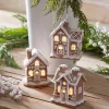 Clearance The Jolly Christmas Shop Raz 5" Lighted Gingerbread House Christmas Ornament 4216130