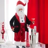 Clearance The Jolly Christmas Shop Raz 24" Martini Santa Christmas Figure 4302345