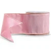 Clearance The Jolly Christmas Shop Raz 4" Metallic Pink Wired Christmas Ribbon R4427746