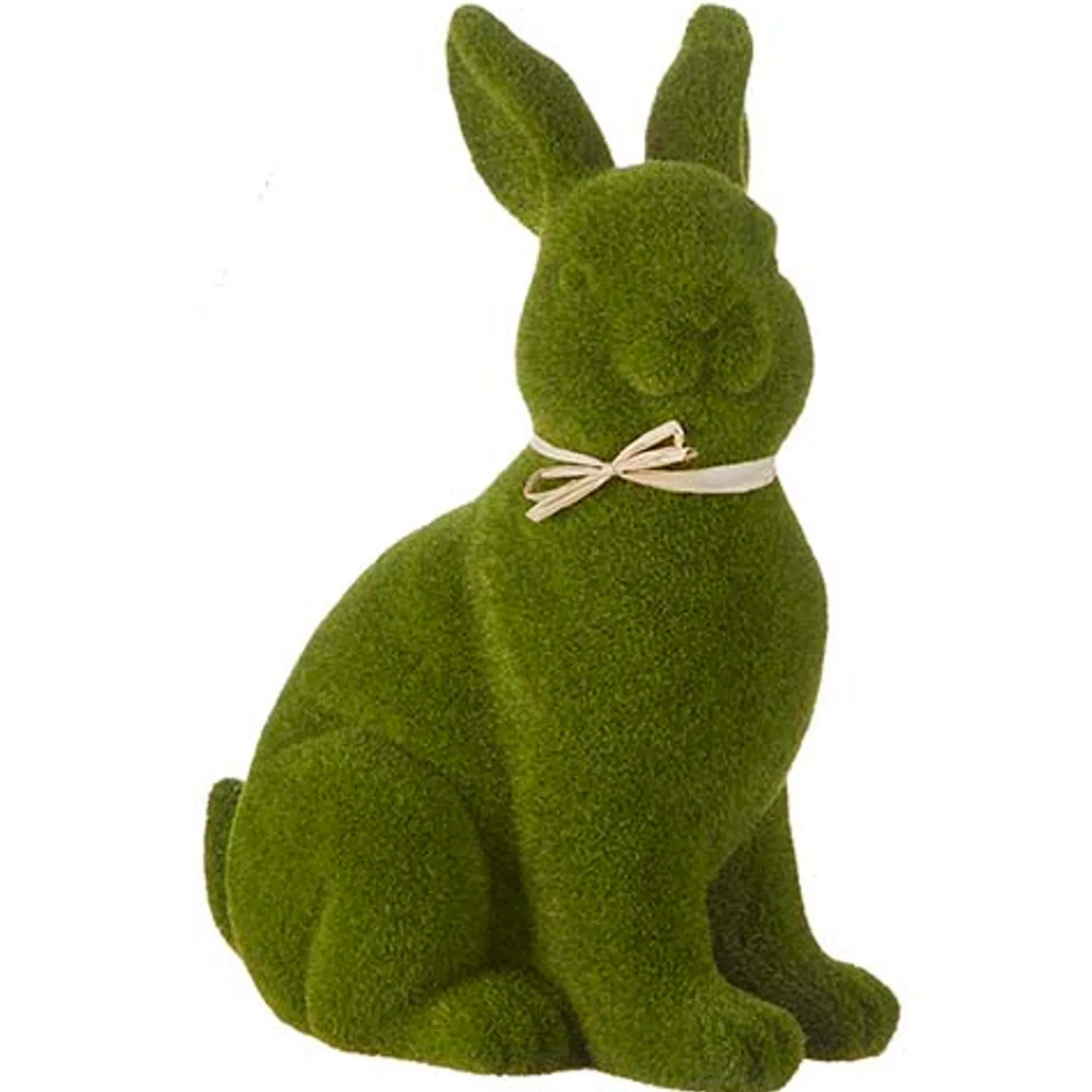 New The Jolly Christmas Shop Raz 11" Moss Rabbit Easter Figure 4210156