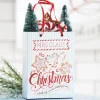 Sale The Jolly Christmas Shop Raz 7.75" Mrs Claus Christmas Shopping Bag Ornament 4119022