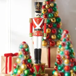 Hot The Jolly Christmas Shop Raz 17.75" Nutcracker Christmas Decoration 4210262