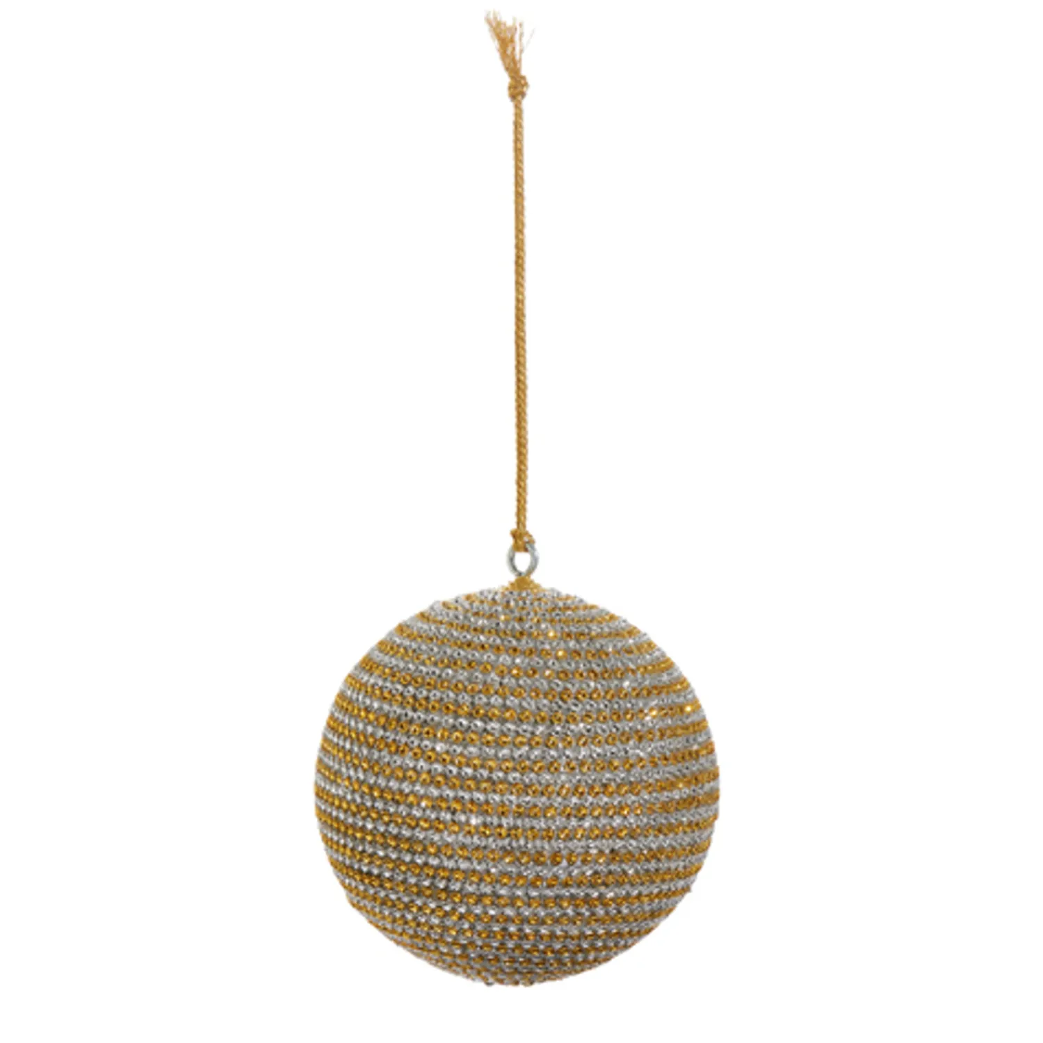 Clearance The Jolly Christmas Shop Raz 2.25" Or 3.75" Gold Rhinestone Christmas Ball Ornament