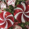 Online The Jolly Christmas Shop Raz 10" Or 12" Large Peppermint Christmas Ornament
