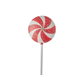 Best The Jolly Christmas Shop Raz 24" Or 30" Peppermint Lollipop Stem Christmas Tree Pick