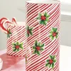 Online The Jolly Christmas Shop Raz 5.75" Or 12" Red And White Striped Holly Berry Christmas Container