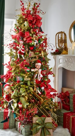 Sale The Jolly Christmas Shop Raz 7.5' Or 9' Snake Light Green Slim Spruce Artificial Christmas Tree