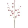 Hot The Jolly Christmas Shop Raz 12" Pink Ball Christmas Tree Pick F4317551