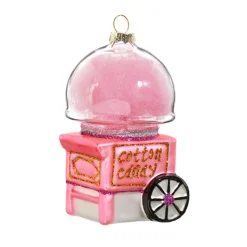 Online The Jolly Christmas Shop Raz 4" Pink Cotton Candy Machine Glass Christmas Ornament 4412516