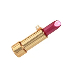 Discount The Jolly Christmas Shop Raz 3.5" Pink Lipstick Glass Christmas Ornament 4452887