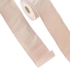 Outlet The Jolly Christmas Shop Raz 4" Pink Velvet Wired Christmas Ribbon R4371788