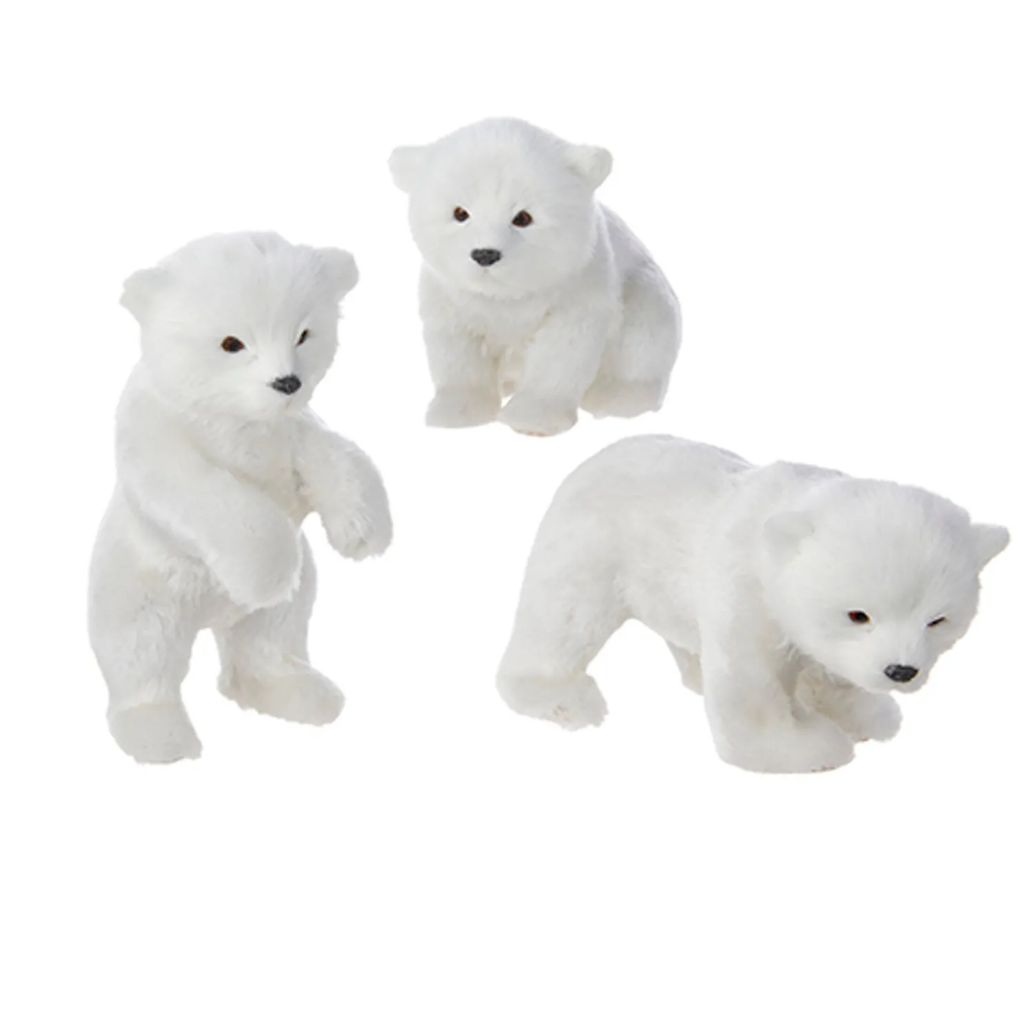 Best The Jolly Christmas Shop Raz 6.25" Polar Bear Cub Christmas Ornament 4250102