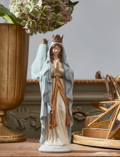 Sale The Jolly Christmas Shop Raz 11" Praying Virgin Mary Christmas Figure 4412172