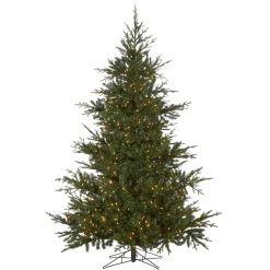 Best The Jolly Christmas Shop Raz 7.5' Pre-lit Green Mountain Fraser Fir Christmas Tree T4147025