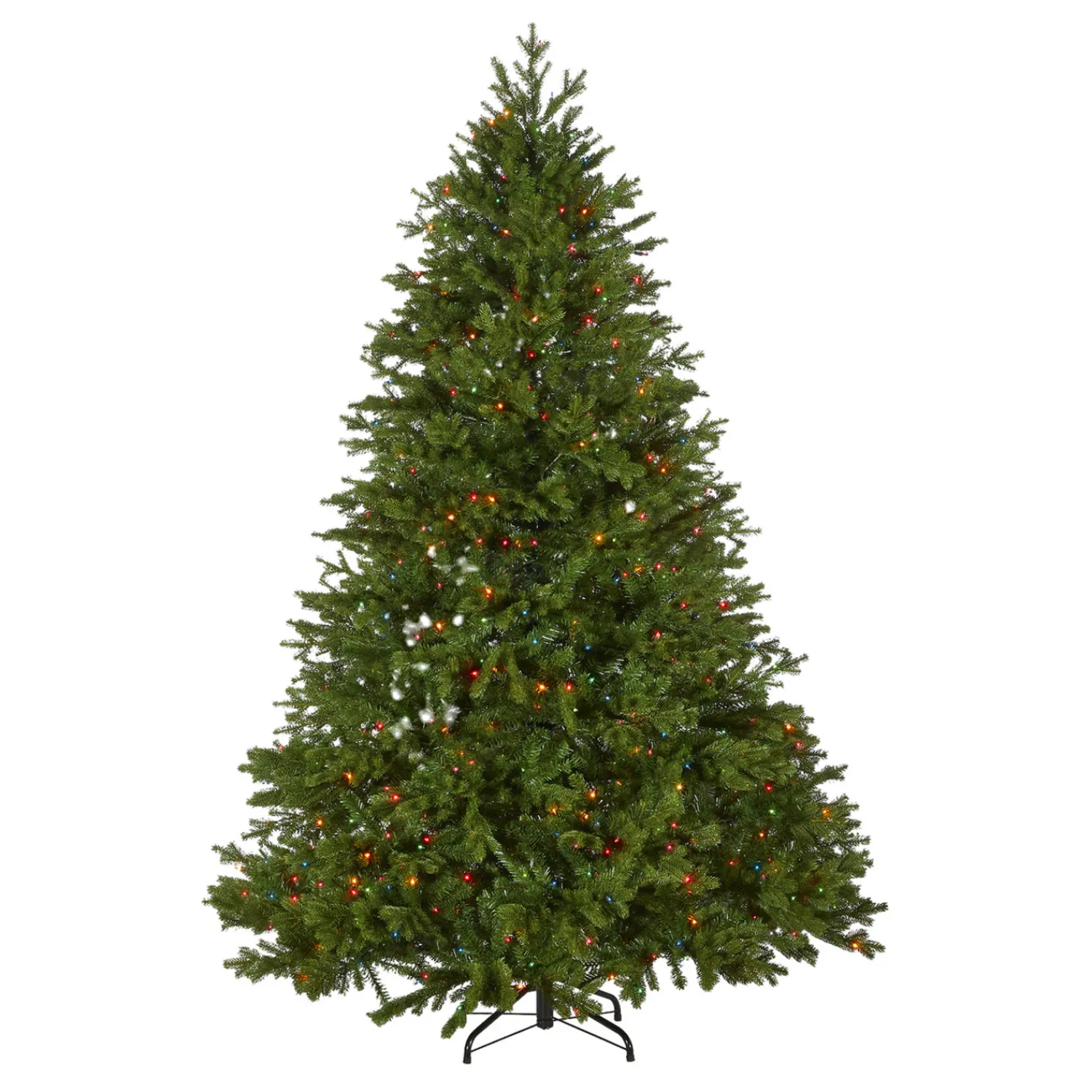 New The Jolly Christmas Shop Raz 7.5' Pre-Lit Green Shenandoah Christmas Tree With Multicolor Lights T4152009